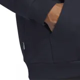 Canguro Adidas Skateboarding 3 Star color azul marino con capucha y logo bordado en el pecho. Cuenta con bolsillo tipo canguro y cordón ajustable en la capucha.