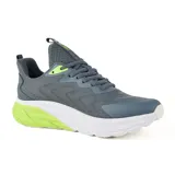 Championes deportivos Hi-Tec London color negro con detalles en rojo.