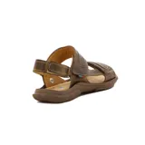 Sandalias franciscanas Starsax para hombre, color sésamo, con ajuste de velcro.