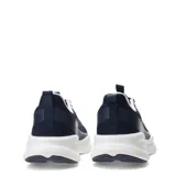Championes Umbro Dynamen para hombre, en color azul marino con suela gruesa blanca y detalles contrastantes.