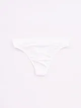 Colaless blanca sin costuras.