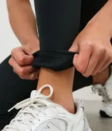 Legging deportiva Get Over de calce ajustado, confeccionada en microfibra térmica con cintura elástica. Diseño liso y minimalista, ideal para entrenamiento y uso diario.