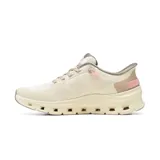 Championes deportivos Skechers modelo Slip-Ins Glide Step Pro Pure Motion, color beige con detalles en rosado, parte superior de malla transpirable y entresuela con tecnología Glide-Step.