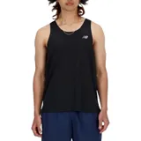 Musculosa deportiva New Balance modelo Sport Essentials, color negro con logo reflectante en el pecho. Confeccionada en tejido transpirable.