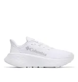 Championes de running Columbia modelo Konos Elevate Techlite, color blanco con la marca y logo impresos en el lateral en color plateado, con suela chunky texturizada.