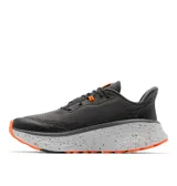 Championes de trekking Columbia modelo Konos Trillium Atr, color gris con entresuela blanca moteada y detalles en naranja. Cuentan con capellada de malla transpirable, suela Adapt Trax y tecnología Omni-Max para mayor amortiguación y estabilidad en senderismo.