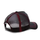 Gorro Capslab unisex negro con visera curva y parche frontal con el personaje Taz de Looney Tunes.