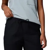 Pantalón tipo jogger de color negro, con cintura elástica ajustable, bolsillos laterales y traseros, y puños elásticos en los tobillos. Confeccionado en tejido resistente y elástico, ideal para actividades al aire libre o uso cotidiano.