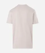 Remera básica de hombre con corte comfort, cuello redondo y manga corta. Confeccionada en tejido de media malla con textura acanalada.
