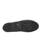 Championes Converse Chuck Taylor All Star de caña alta, color negro, confeccionados en lona con suela de goma.