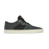 Championes de skate Etnies Barge LS, color gris oscuro con detalles en negro y suela color crema.