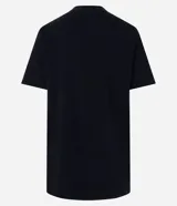 Remera de algodón color negro con estampado frontal de Britney Spears y tipografía holográfica. Presenta cuello redondo y mangas cortas con un corte regular.
