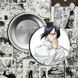 Pin metálico con ilustración de Ichigo Kurosaki en su forma Hollow.