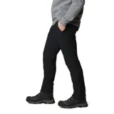 Pantalón de trekking Columbia modelo Passo Alto III Heat Trail, color negro, de corte recto y diseño elástico. Cuenta con bolsillos laterales, bolsillo de seguridad con cremallera y tecnología Omni-Heat™ y Omni-Shield™.