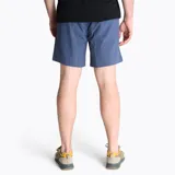 Short deportivo de secado rápido con cintura elástica, cordón interior y calzoncillo integrado. Cuenta con bolsillos delanteros y un bolsillo trasero con cierre invertido, además de detalles reflectivos.