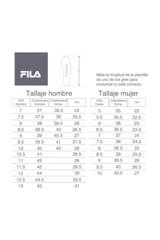 Championes deportivos Fila Cress, modelo para hombre en color blanco con detalles en gris y azul marino.