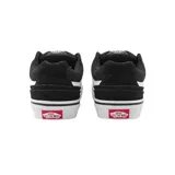 Championes Vans Caldrone negros con detalles en blanco.