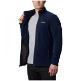 Campera de polar con cierre frontal completo, cuello alto y bolsillos laterales con cierre. Presenta logo de la marca bordado en el pecho.