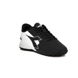 Championes de fútbol Diadora Futbol 5 Striker Ii Tf, para hombre, color negro con detalles en blanco.