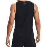 Musculosa deportiva Under Armour Tech 2.0, color negro, de tejido suave, liviano y de secado rápido.