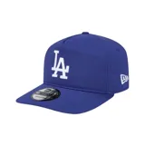Gorra New Era modelo 1920 de los Los Angeles Dodgers, color azul con el logo bordado en blanco en el frente y detalle lateral de la marca.