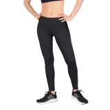 Calza larga de running New Balance Impact Run Tight, color negro, con cintura alta, bolsillos laterales y trasero con cierre, tecnología NB DRYx de secado rápido y detalles reflectantes.