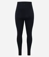 Legging deportiva de tiro alto confeccionada en microfibra, con diseño ajustado al cuerpo y costuras reforzadas en los laterales. Ofrece gran elasticidad y sujeción para actividades físicas.