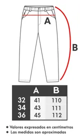 Pantalón de jean azul oscuro con corte baggy y calce relajado. Presenta cinco bolsillos clásicos y costuras reforzadas en tono contrastante.