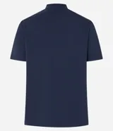 Remera azul marino de algodón con estampa de Mickey Mouse en el frente.