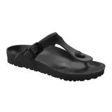 Sandalia tipo ojota Birkenstock modelo Gizeh, confeccionada en material EVA ligero y flexible. Presenta diseño de tira de dedo con hebilla ajustable lateral y plantilla anatómica moldeada.