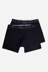 Pack de bóxers de algodón con cintura elástica personalizada con el logo de la marca Mistral.