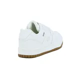 Championes urbanos Pony modelo M-100 Bajo, color blanco con suela marrón.