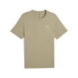 Remera color verde claro con cuello redondo y logo Puma Athletics estampado en el pecho. Corte clásico.