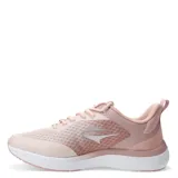 Championes deportivos Topper modelo Asphalt, color rosado con detalles en tono más claro y suela blanca. Presentan un diseño de malla transpirable con refuerzos sintéticos, cierre de cordones y logo de la marca en el lateral.