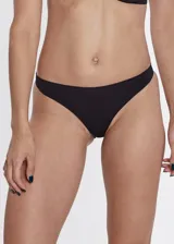 Bombacha tipo colaless de microfibra con diseño sin costuras y forro interior de algodón.