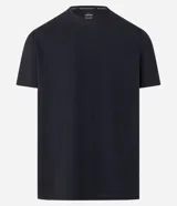 Remera deportiva de manga corta y cuello redondo, confeccionada en tejido tech fleece con tecnología dry que facilita la transpiración y el secado rápido. Presenta un corte comfort holgado y diseño liso sin estampas.