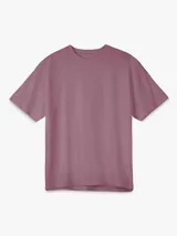 Camiseta de manga corta con corte relaxed, confeccionada en algodón, con cuello redondo y diseño minimalista.