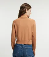 Blusa de punto de la marca Blue Steel, con cuello alto, manga larga y diseño básico ajustado al cuerpo.