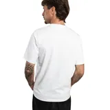 Remera blanca de manga corta de la marca Tiffosi, con cuello redondo y un pequeño logo bordado en el centro del pecho.