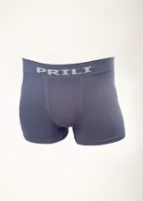 Boxer de microfibra color gris, sin costuras y con elástico en la cintura con la marca Prili.