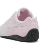 Championes Puma Speedcat OG color rosa con detalles en blanco y suela negra.