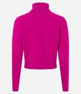 Blusa básica de punto marca Blue Steel, con cuello alto y manga larga. Confeccionada en tejido de punto recto con textura suave y cómoda.