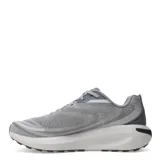 Championes de running Merrell Morphlite, color gris con suela blanca.