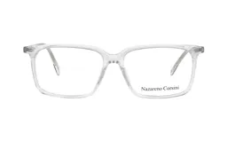 Armazón de lentes Nazareno Corsini modelo 0148/56, de diseño rectangular y color transparente.