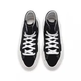 Zapatillas Converse Chuck Taylor All Star Cruise Hi de caña alta, color negro con detalles en blanco y suela chunky.