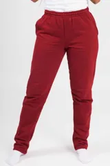 Pantalón de jogging Hering unisex, corte recto, con felpa interior, cintura elástica fruncida y bolsillos laterales.