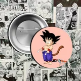 Pin metálico con imagen de Gohan Super Saiyan.