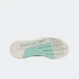 Championes Reebok Nano X5, calzado deportivo de entrenamiento en tonos verde menta y amarillo claro con detalles blancos.