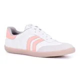 Championes deportivos Via Marte, color celeste con detalles en blanco y suela color crema.