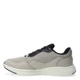 Championes deportivos Topper modelo Wind 5, con capellada en combinación de malla y material sintético en tonos beige y gris, cordones negros y suela de goma blanca.